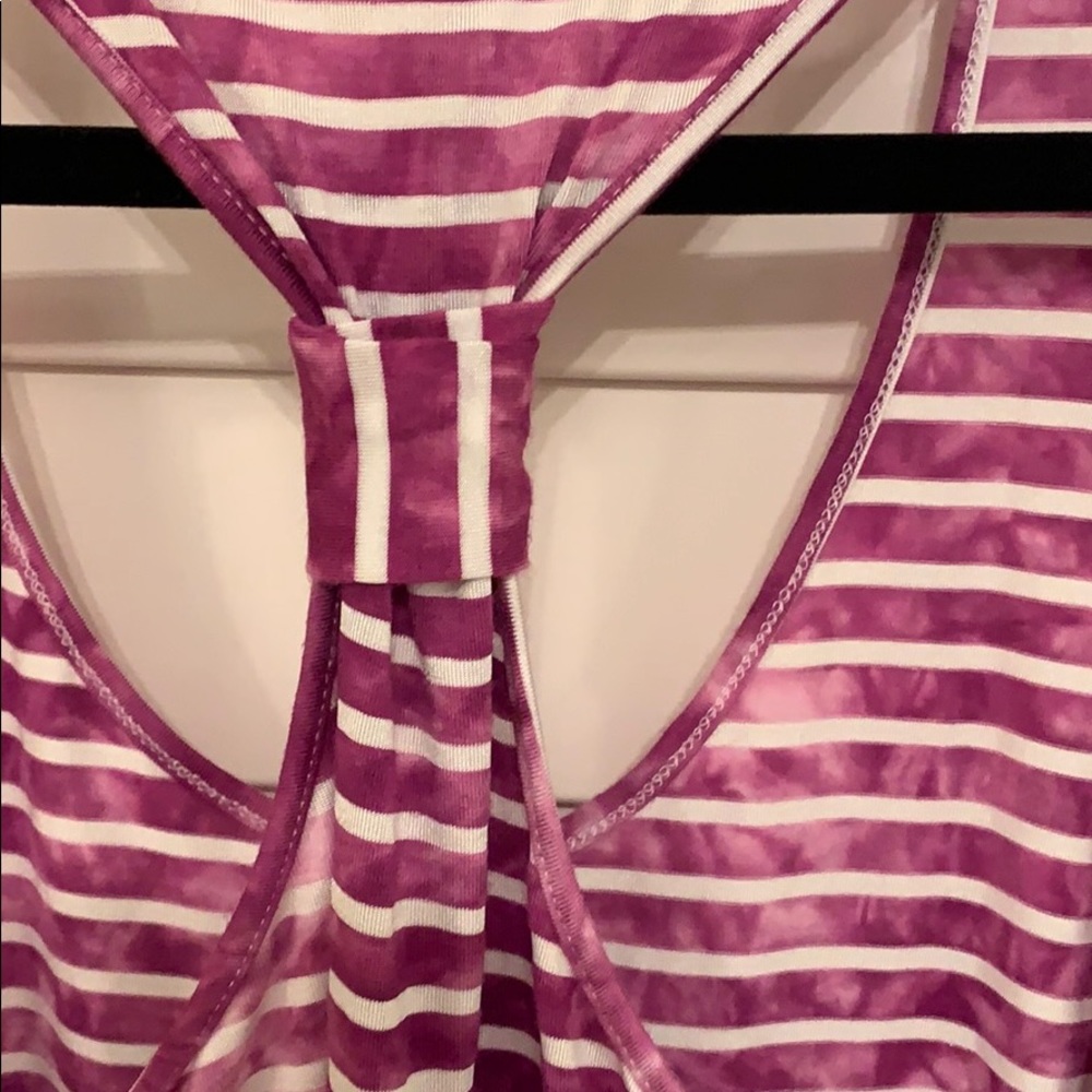 Stripe element Racer Back Tank - Picture 3 of 4